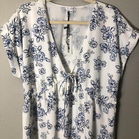 Kylie Paige Los Angeles Floral Maxi Dress - Coquette NWTs - Picture 7 of 11